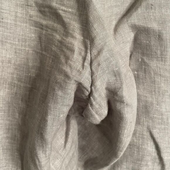 Joseph Abboud Mens 100% Linen Suit Blazer 50R Pant 44x30 Light Gray Slim Fit - Picture 15 of 16